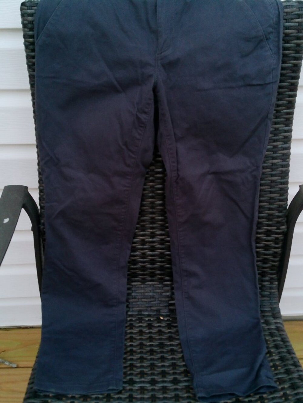 LOFT SIZE 4 DARK CHARCOAL CHINO STYLE PANTS - Picture 5 of 5